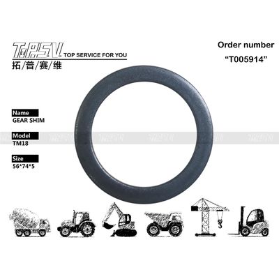 TM18 JCM913 Máy đào bánh xích di chuyển bánh răng 2 giai đoạn Vòng đệm Phụ tùng Điện tử Các bộ phận có xử lý nhiệt và đóng gói túi niêm phong