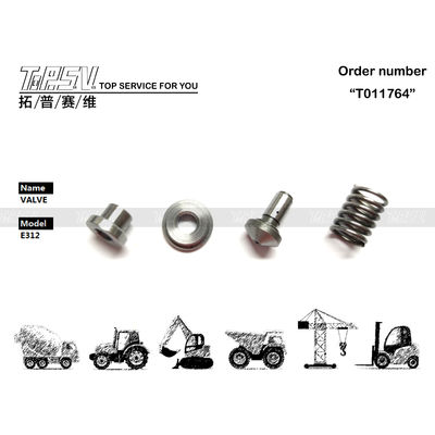096-1519+095-7381+095-7380+095-7382 Van hành động cơ di chuyển máy đào E312 Van bơm thủy lực bằng thép Phụ tùng bảo trì Dầu bánh răng Dễ lắp đặt