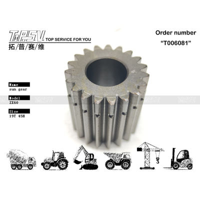 0922103 Bánh răng mặt trời di chuyển máy đào ZX60 2 tầng Bánh răng mặt trời máy đào với bộ giảm tốc hành tinh Màu đen