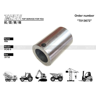 Good price Chốt bánh răng 2 tầng di chuyển máy đào PC40-8 xử lý nhiệt cho hệ thống truyền động máy đào và khai thác năng lượng trực tuyến