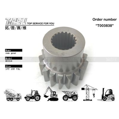 Good price SA7118-30490 Tùy thuộc vào kích thước Màu đen EC210 Excavator Swing 1 Stage Sun Gear cho các mô hình excavator khác nhau trực tuyến