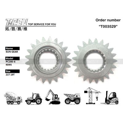 Good price 20Y-26-21170 PC200-6 6D95 Excavator Swing 1 Stage Sun Gear Reducer Chiếc bánh xe cho dầu thiết bị bảo trì lâu dài trong hệ thống truyền tải máy đào trực tuyến