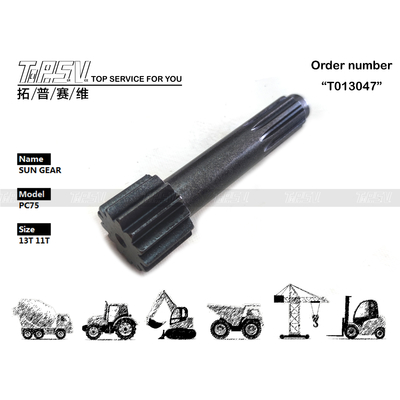 307-4158 Phụ thuộc vào kích thước Bền bỉ Thép E307C Bánh răng di chuyển máy đào 1 tầng Bánh răng mặt trời cho Ứng dụng hạng nặng