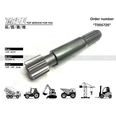 Good price 20Y-27-42510 Compatibility Compatible With Various PC200-6 Excavator Travel 1 Stage Sun Gear Models Excavator Sun Gear Depends On Size Used In Excavator Machinery trực tuyến
