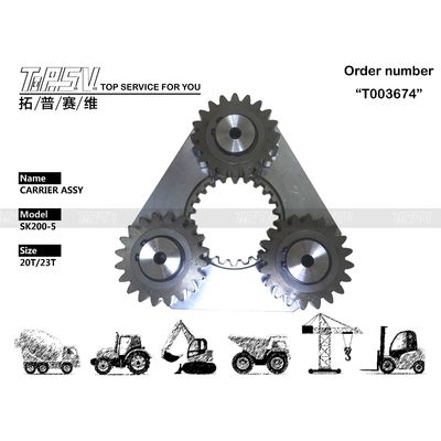 Good price Nguồn gốc SK200-5 Excavator Swing 1 Stage Carrier Assy cho máy đào trực tuyến