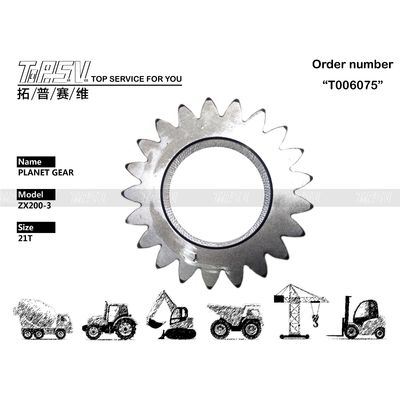 3082155 Máy xây dựng ZX200 Excavator Travel 2 stage Planetary Gear với hiệu quả và hiệu suất máy quay giảm