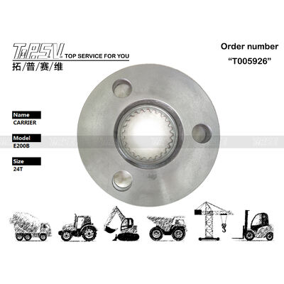 Good price 094-1514 Đen E200B Excavator Travel 2 Stage Carrier Precision Engineered Component đảm bảo xoay trượt và ổn định cho hoạt động của máy đào trực tuyến