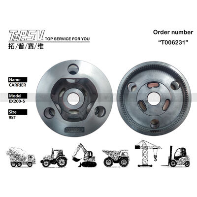 1019147 Bao bì vận chuyển túi đã xử lý EX200-5 Máy đào di chuyển 3 giai đoạn được cung cấp bởi Ổ đĩa động cơ thủy lực được tối ưu hóa cho máy móc khai quật