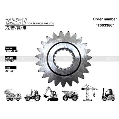 Good price VOE14547279 Thép EC290B Excavator Swing 1 giai đoạn Sun Gear để dễ dàng lắp đặt trong hệ thống truyền tải Excavator Lắp đặt trơn tru trực tuyến