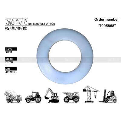 7Y-1434 E320B Excavator Travel 2 Stage Carrier Shim Phần cho Swing Drive