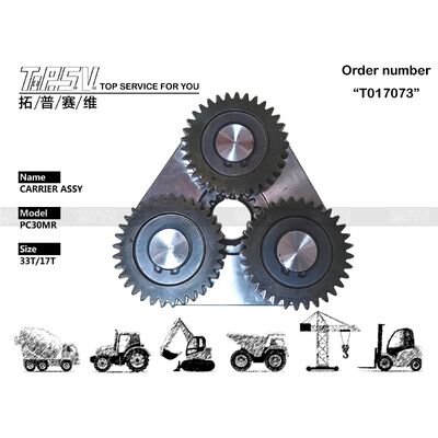 Máy xúc du lịch PC30MR Phụ tùng máy xúc vận chuyển 1 giai đoạn dành cho phụ tùng máy xúc truyền động du lịch