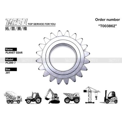 Good price 22U-26-21520 PC200-7 Máy xúc xoay 1 giai đoạn Bộ phận bánh răng hành tinh cho phụ tùng máy xúc truyền động xoay trực tuyến