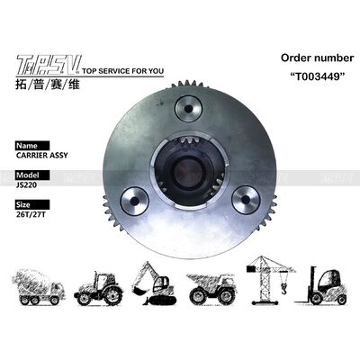 05/903866 Máy xúc lật JS220 Bộ phận vận chuyển 1 giai đoạn ASSY dành cho phụ tùng máy xúc truyền động xoay