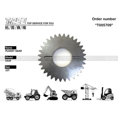 Good price 7Y-1428 Stable Stability E320 Excavator Travel 1 Stage Planetary Gear trực tuyến
