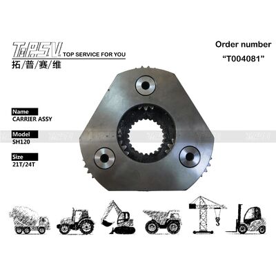 Bộ phận CỤM VÒNG QUAY 2 TẦNG CHO MÁY ĐÀO SH120 Phụ tùng thay thế cho bộ truyền động quay của máy đào