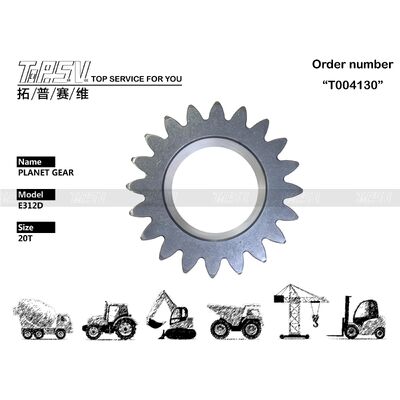 191-2608 Tiếng ồn thấp E312C Excavator Swing 2 Stage Planetary Gear Crawler Excavator Đối với yêu cầu của khách hàng