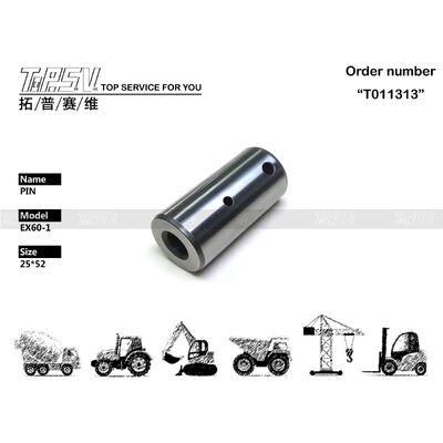 4194018 Dễ dàng cài đặt EX60-1 Excavator Swing 1 Stage Gear Pin cho động cơ thủy lực tương thích với các thương hiệu và mô hình máy đào