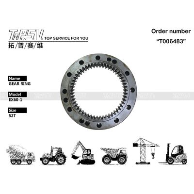 EX60-1 Máy đào xoay vòng xoay bên trong thép 2024937 để sửa chữa máy móc