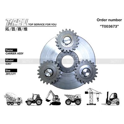 5I-9322 E307 Máy xúc xoay 1 giai đoạn Bộ phận ASSY dành cho phụ tùng máy xúc truyền động xoay