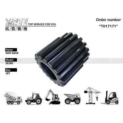 Phụ tùng máy xúc du lịch XE380 Bộ phận bánh răng mặt trời 2 giai đoạn dành cho phụ tùng máy xúc truyền động du lịch