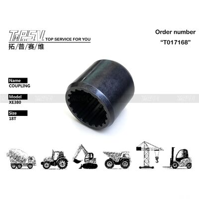 Phụ tùng khớp nối động cơ du lịch XE380 cho phụ tùng máy xúc truyền động du lịch