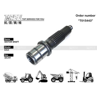 Good price 536-5535 E313 Phụ tùng trục động cơ du lịch cho phụ tùng máy xúc truyền động du lịch trực tuyến