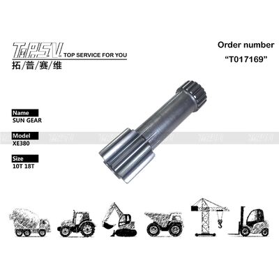 Phụ tùng máy xúc du lịch XE380 Bộ phận bánh răng mặt trời 1 giai đoạn dành cho phụ tùng máy xúc truyền động du lịch