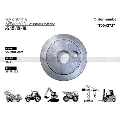 114-8223 E312 Máy xúc xoay 2 giai đoạn Bộ phận vận chuyển Shim cho phụ tùng máy xúc truyền động xoay