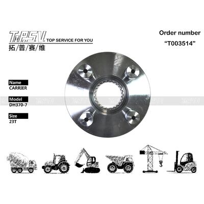 Phụ tùng máy xúc xoay DH370-7 Phụ tùng vận chuyển 1 giai đoạn cho phụ tùng máy xúc truyền động xoay