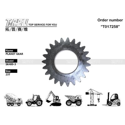 2401P1160 SK400-3 Bộ bánh răng hành trình 1 cấp hành tinh cho bộ phận truyền động hành trình phụ tùng máy xúc