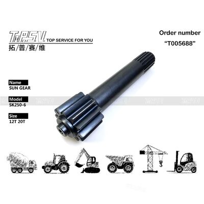 LQ15V00007S099 Bánh răng hành tinh 1 cấp cho bộ truyền động di chuyển máy xúc SK250-6, phụ tùng máy xúc